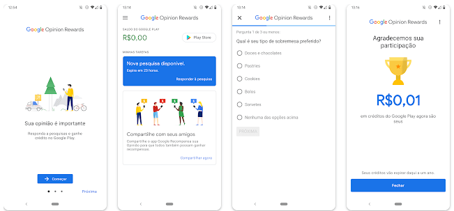 Google Opinion Rewards: Ganhe recompensas por compartilhar sua opinião 2023 3 Screenshot 16