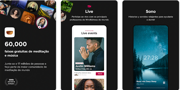 App de meditação gratuito