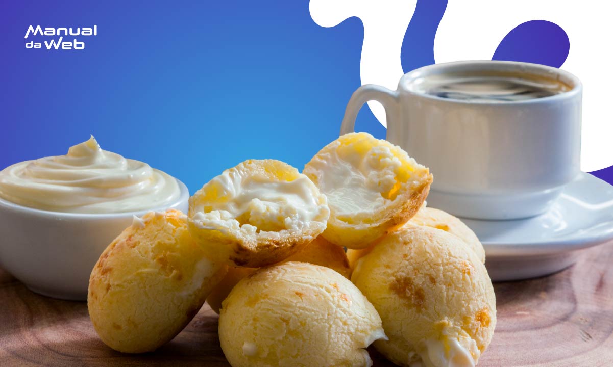Pão de queijo de liquidificador