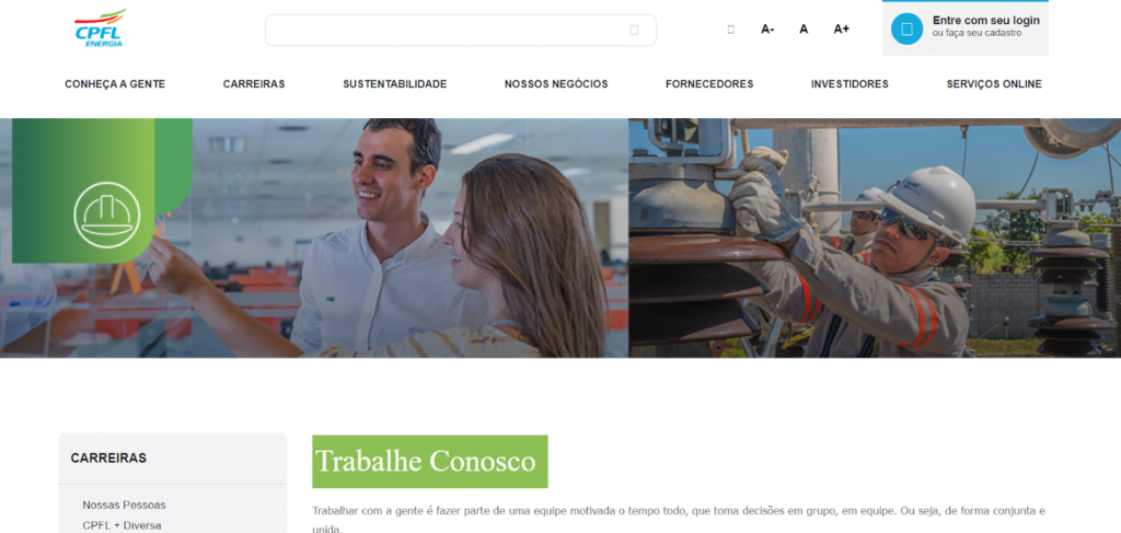CPFL trabalhe conosco 2024: vagas, salário e inscrições 3 CPFL trabalhe conosco