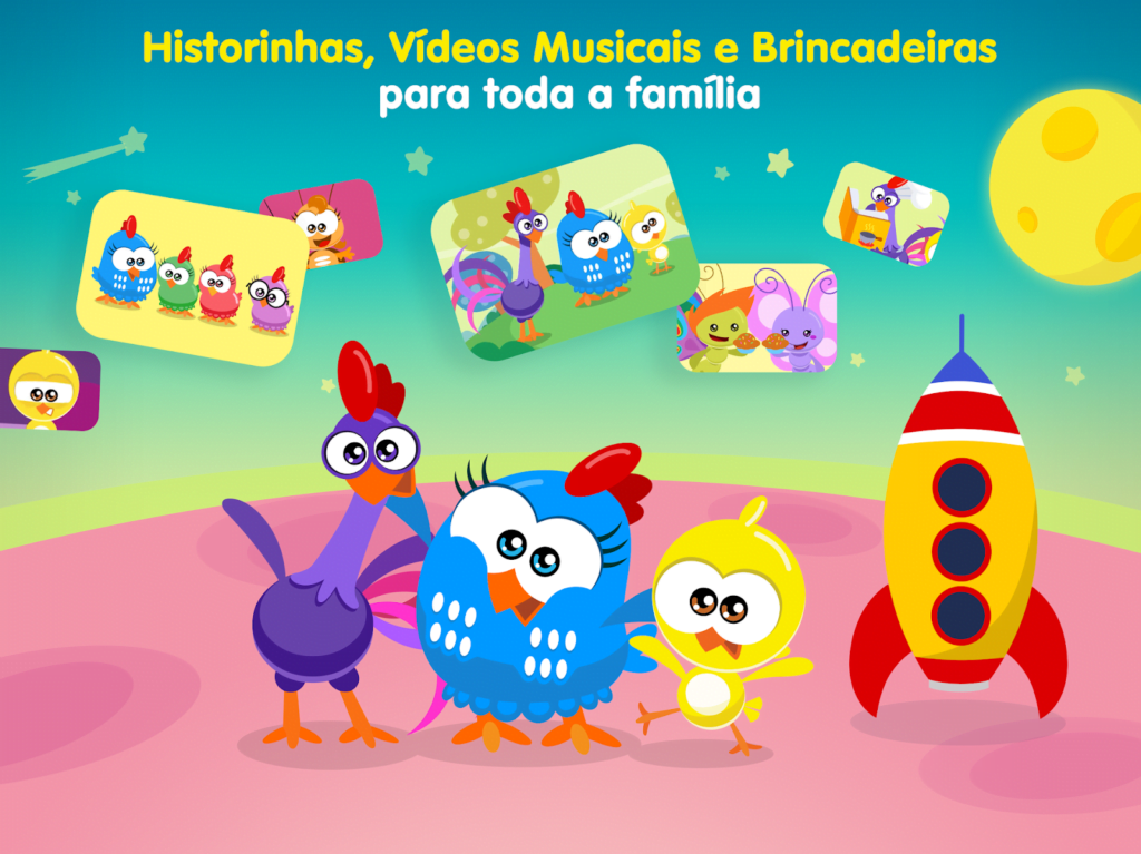 Aplicativo da Galinha Pintadinha