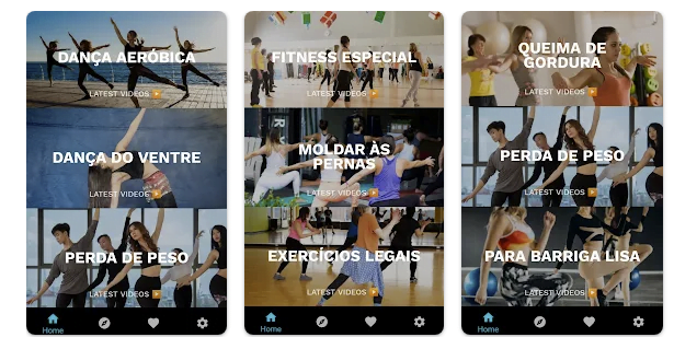Aplicativo de Dança Aeróbica
