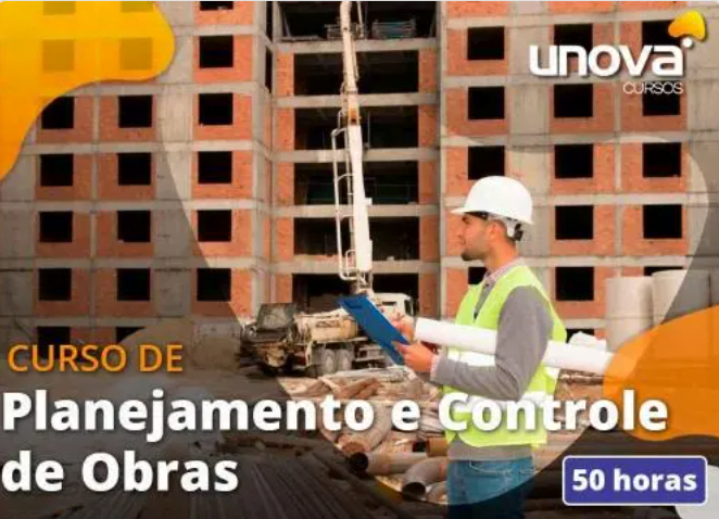 Curso grátis de planejamento e controle de obras