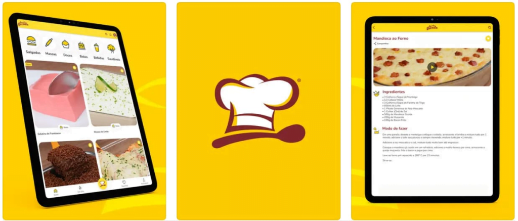Aplicativos para chefs de cozinha