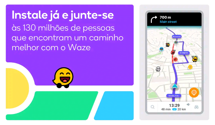 Vozes para WAZE GPS