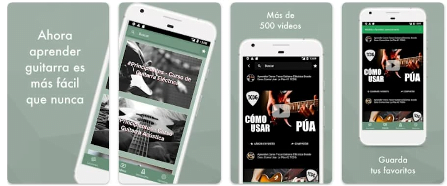 Cursos para aprender tocar guitarra: aplicativo grátis 2 Aplicativo para aprender tocar guitarra