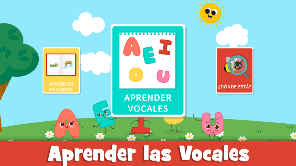 Aplicativo para aprender vogais
