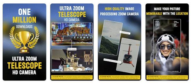 Aplicativo Ultra Zoom