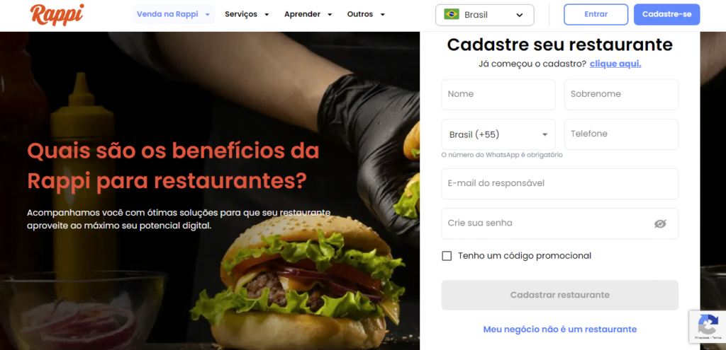 Aplicativos para donos de restaurantes