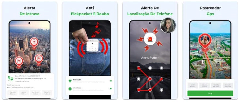 Aplicativo para rastrear celular roubado 