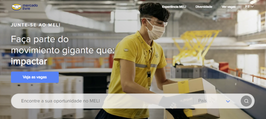 Vagas de emprego Mercado Livre