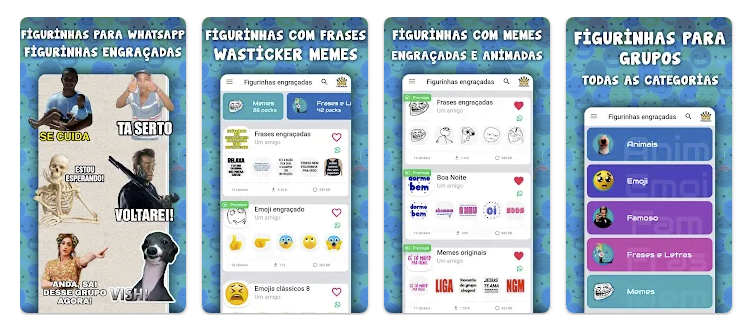 Figurinhas engraçadas para zap: conheça e baixe o app 3 Figurinhas engraçadas para WhatsApp