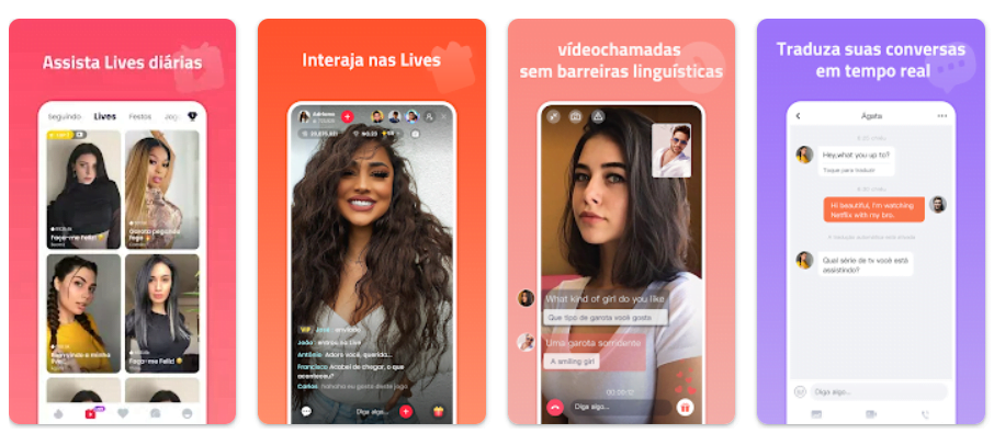Aplicativo para conversar com pessoas 