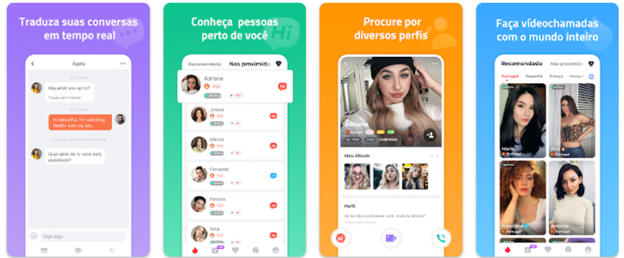 Aplicativo para conversar com pessoas 