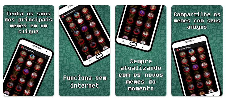Aplicativo botão de memes - O som dos principais memes em um clique 3 Aplicativo botão de memes