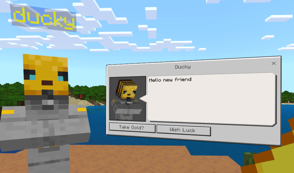 Como criar NPC no Minecraft que interage sem mods 5 Criar NPC no Minecraft