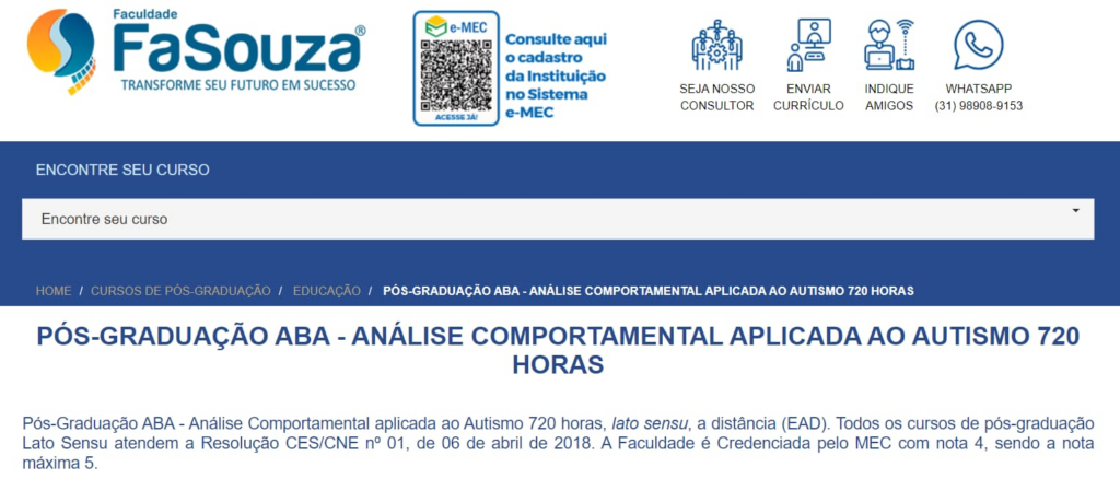 Curso ABA gratuito