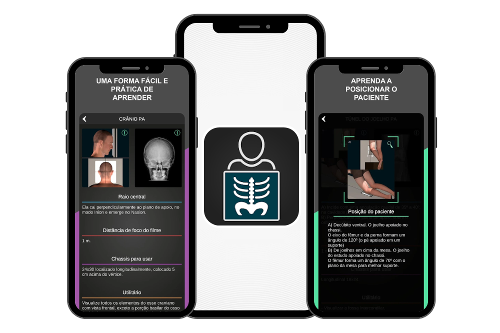 Aplicativo de radiologia para celular