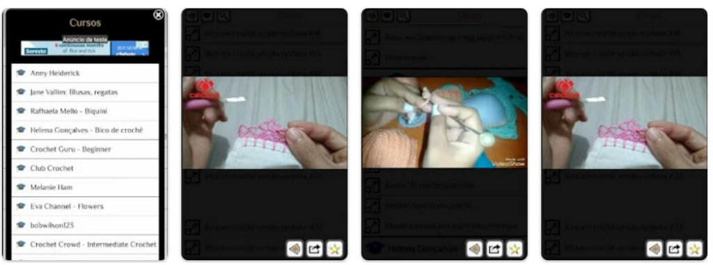 Aplicativo para aprender fazer crochê do zero pelo celular 7 Aplicativo para aprender fazer crochê