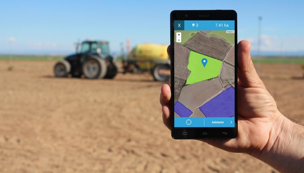 Aplicativo GPS para medir área rural
