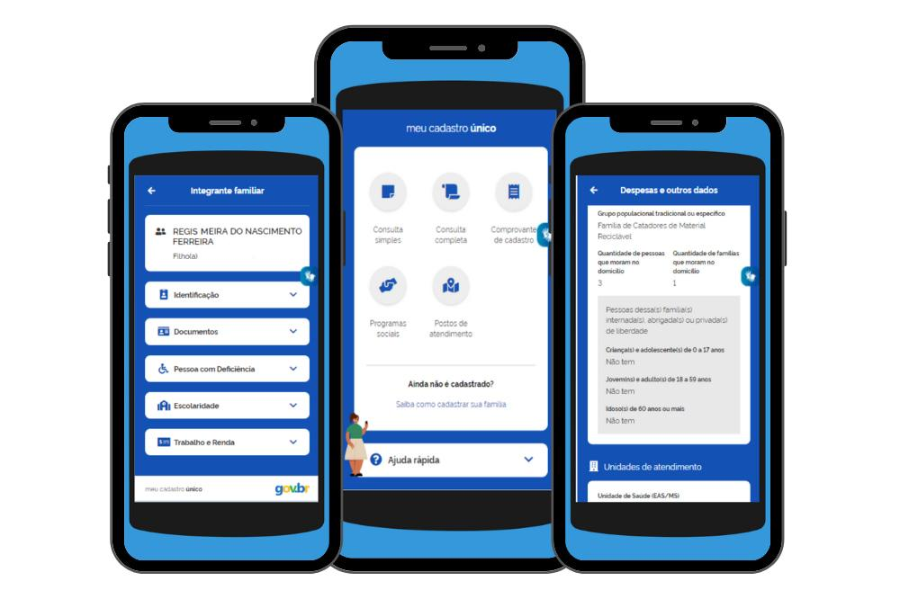 Atualizar cadastro único pela internet