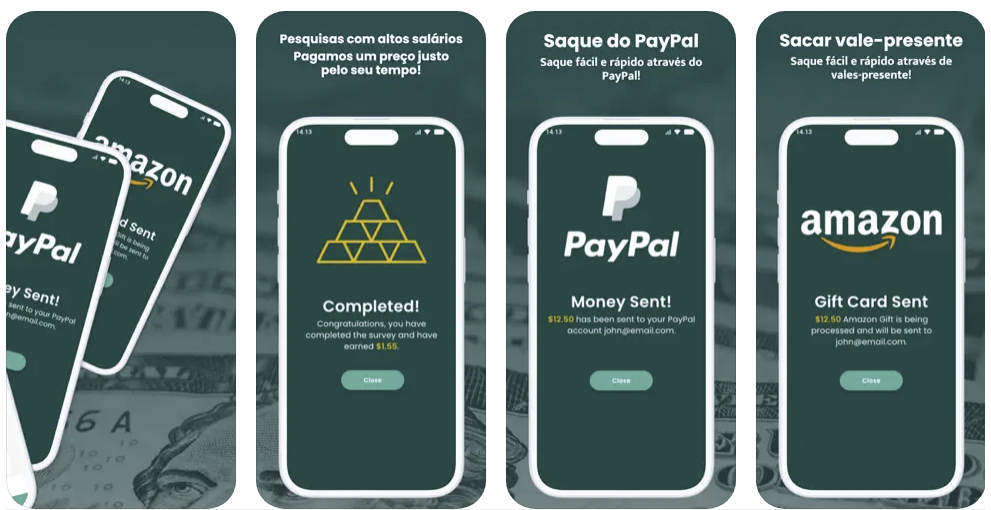 MultiPolls: app que paga em dólar por sua opinião 3 App que paga em dólar