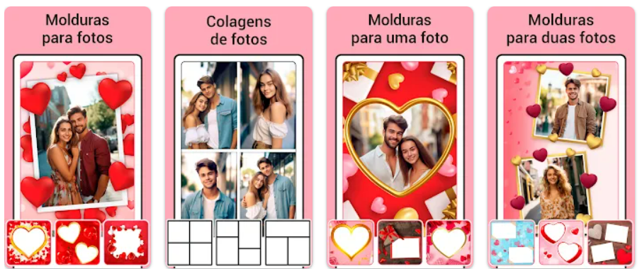 Molduras para fotos românticas: app para fazer lindas montagens 2 Molduras para fotos românticas