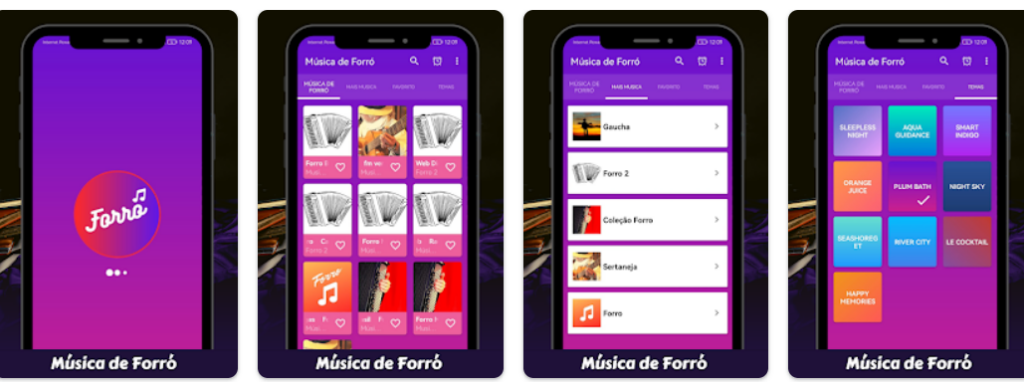 Músicas de forró mais tocadas 
