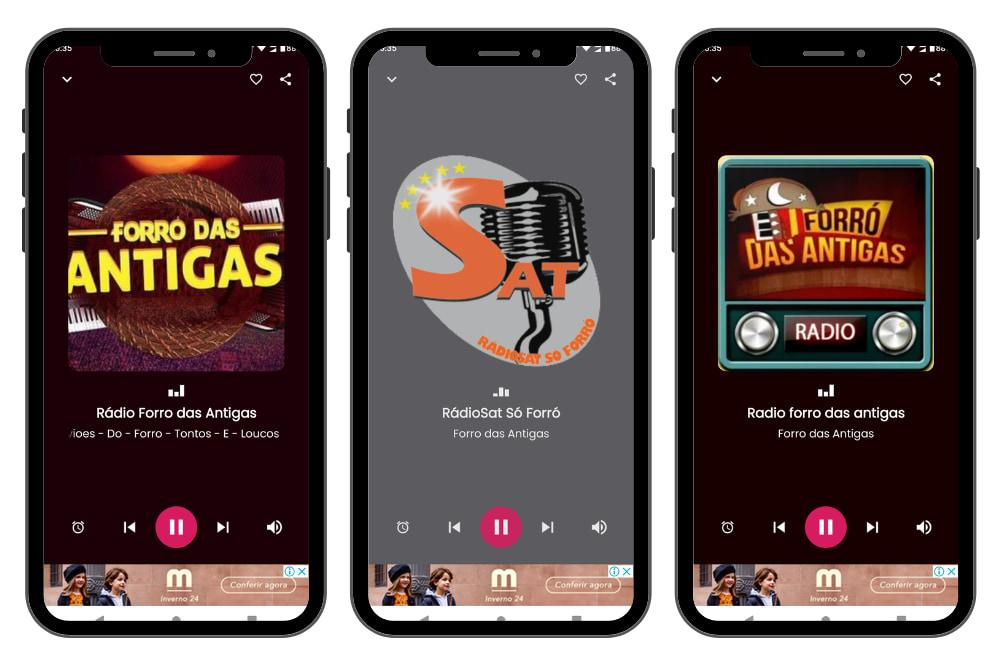 Escute músicas de forró das antigas grátis no seu celular 3 Forró das antigas