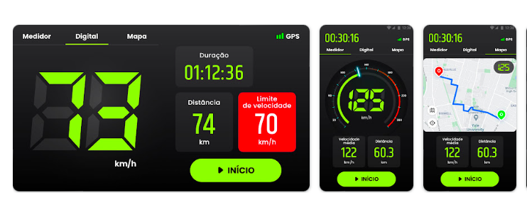 Velocímetro digital para motos