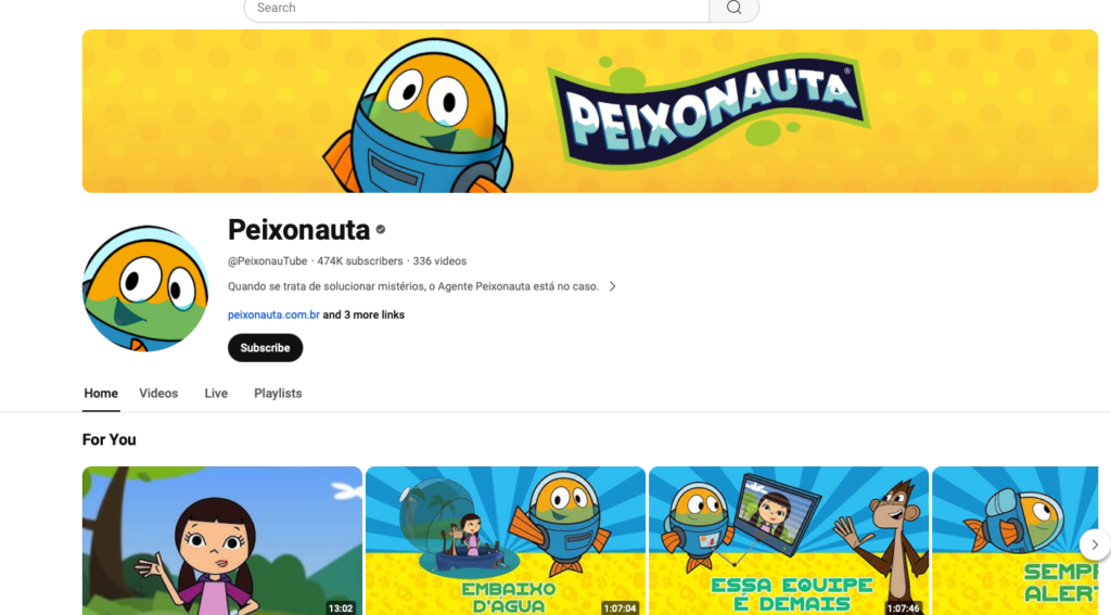 Desenho do Peixonauta: diversão garantida para seus filhos 4 Desenho do Peixonauta