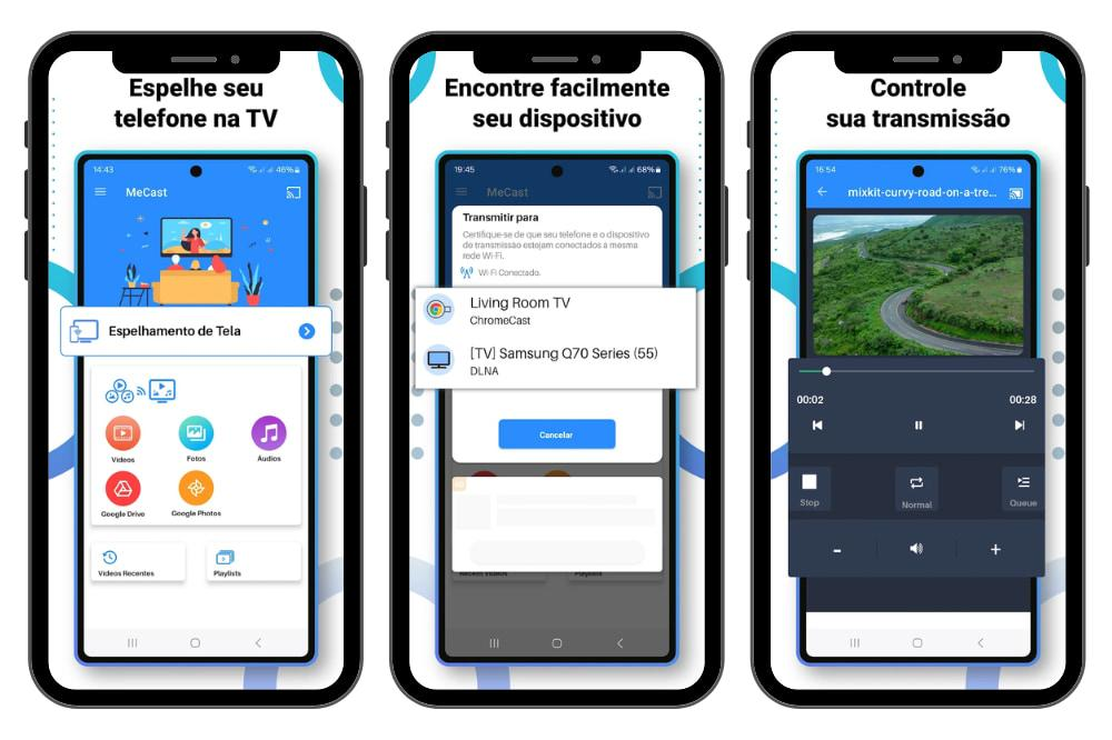 Ferramenta gratuita para espelhar celular na TV agora mesmo 3 Espelhar celular na TV