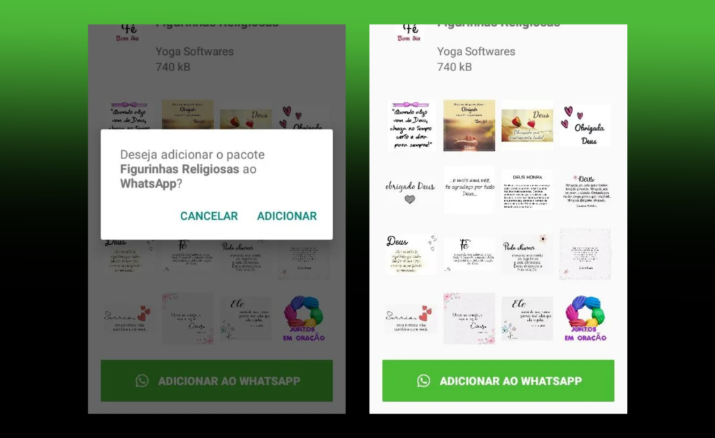 Figurinha de boa noite com Jesus para WhatsApp