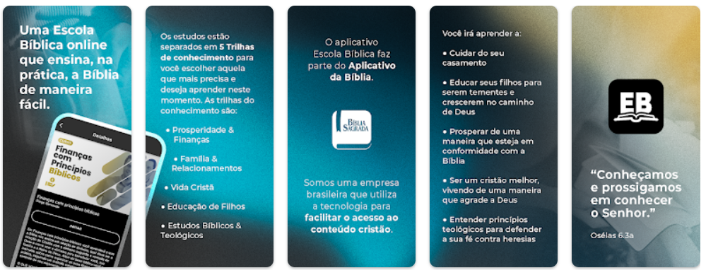 Escola bíblica online: os melhores cursos no seu celular 3 Escola bíblica online