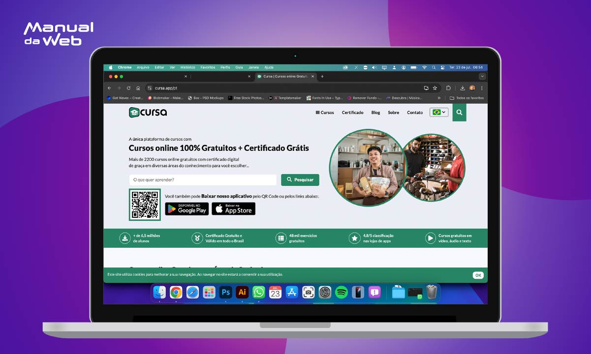 Cursos profissionalizantes online