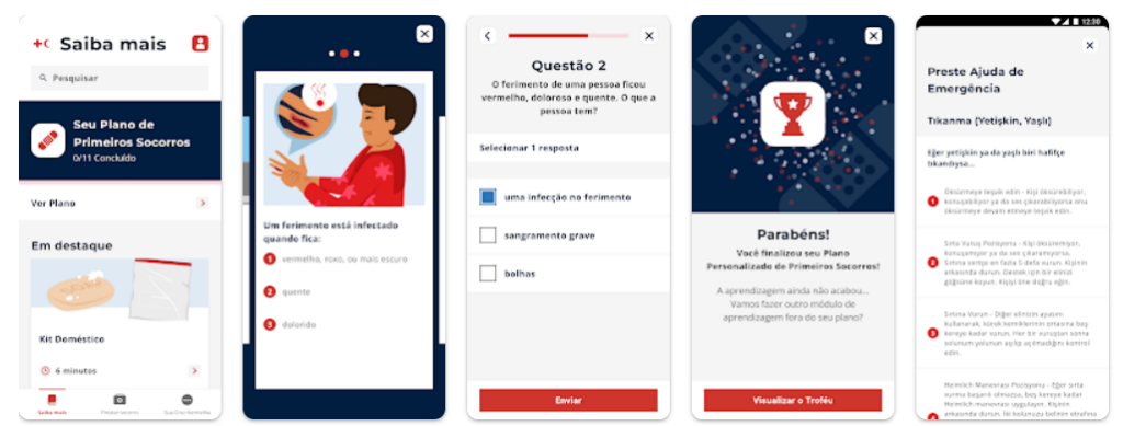 Curso de Primeiros Socorros da Cruz Vermelha: simples, grátis e online 2 Curso de Primeiros Socorros