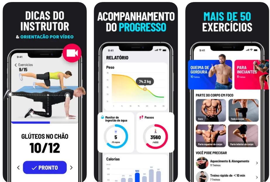 Conheça o aplicativo para perder peso em casa sem academia 4 Perder peso em casa