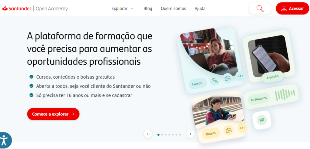 Santander Open Academy: cursos online gratuitos para todos 1 Santander Open Academy