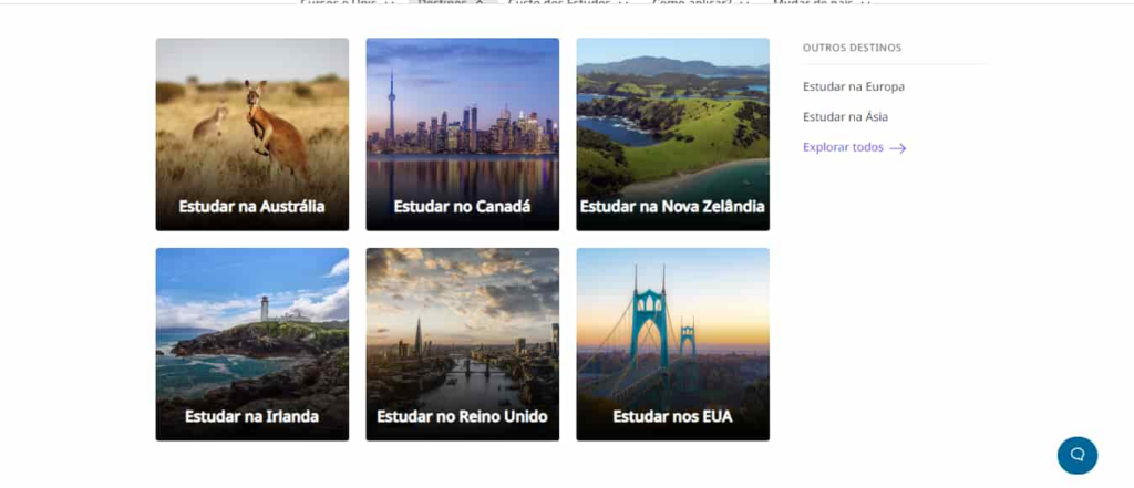 Hotcourses Brasil: site para encontrar bolsa de estudo no exterior 2 Bolsa de estudo no exterior