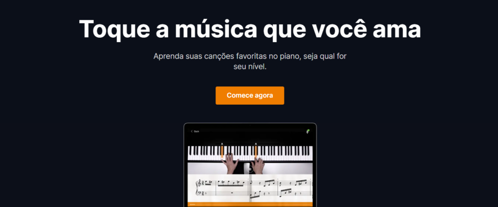 Flowkey: cursos para aprender piano com pianistas profissionais 100% grátis 3 Aprender piano