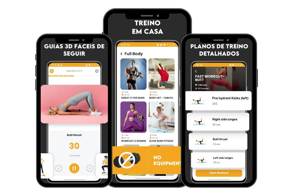 Treino em casa gratuito: aplicativo para homens e mulheres 2 Treino em casa gratuito