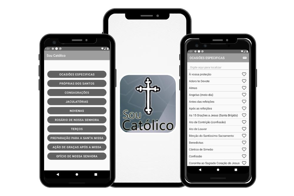 Sou Muito Católico: aplicativo de orações católicas 2 Orações católicas