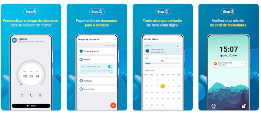 Quality Time: aplicativo para diminuir o tempo no celular 3 Diminuir o tempo no celular