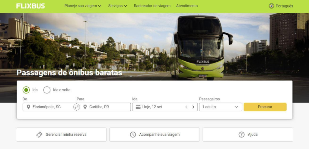 FlixBus: app de viagem com passagens de ônibus baratas 3 Passagens de ônibus baratas