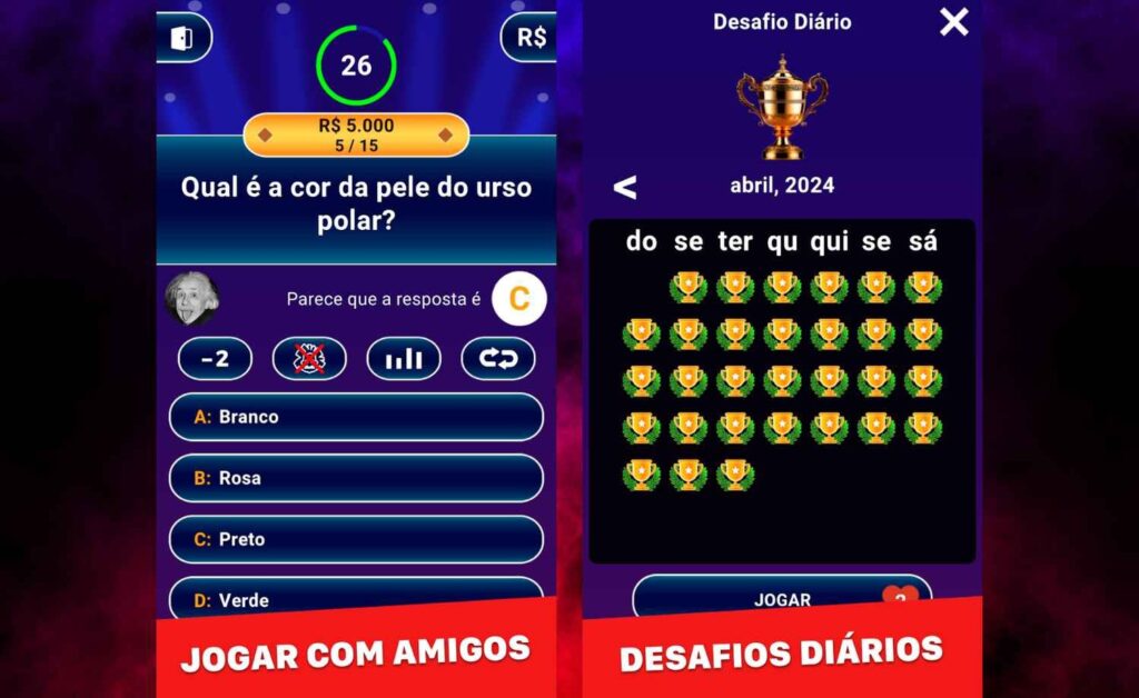 Show do Milionário 2024: divirta-se exercitando seu cérebro 3 Show do Milionário