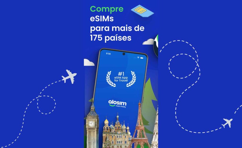 AloSim: chip internacional para mais de 170 países 2 Chip internacional