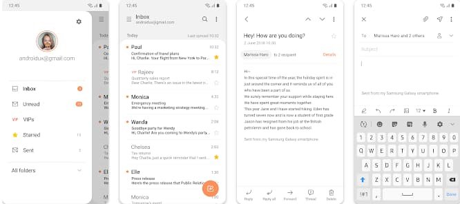 Samsung Email: aprenda como ativar o seu gratuitamente 2 Samsung Email