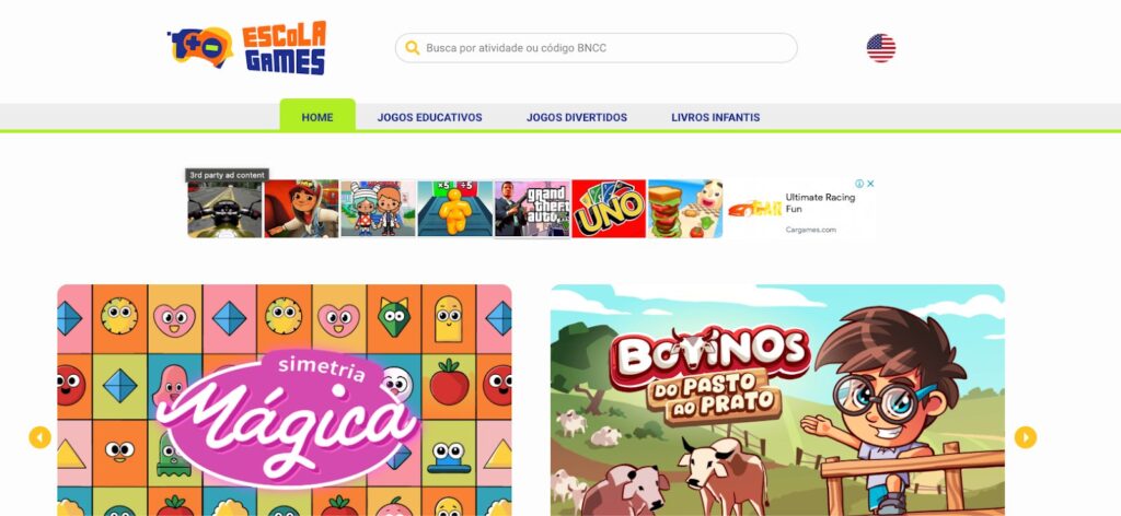 Escola Games: site com jogos e atividades gratuitas para estudantes 1 Escola Games
