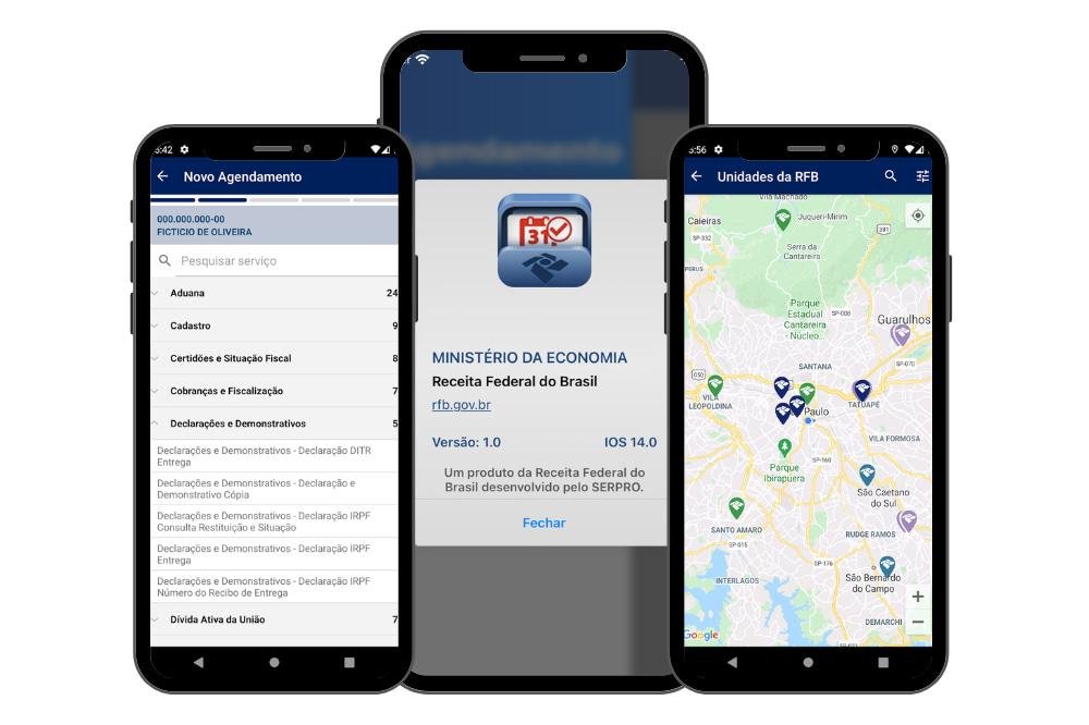 Aprenda como fazer o agendamento de serviços da Receita Federal pelo celular 2 Agendamento de serviços da Receita Federal