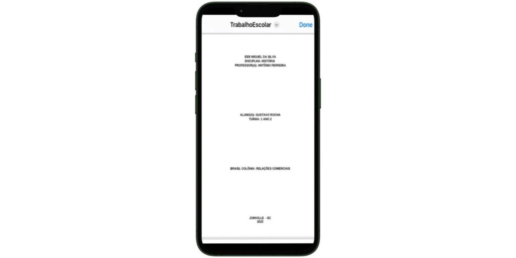 App para fazer capa de trabalho escolar em poucos minutos pelo celular 6 Capa de trabalho escolar